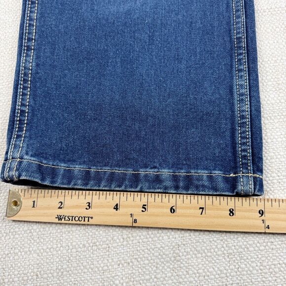 Old Navy 90s Baggy Carpenter Jeans Boy's Painters Pants Reissue Blue Denim NWT - Picture 15 of 16